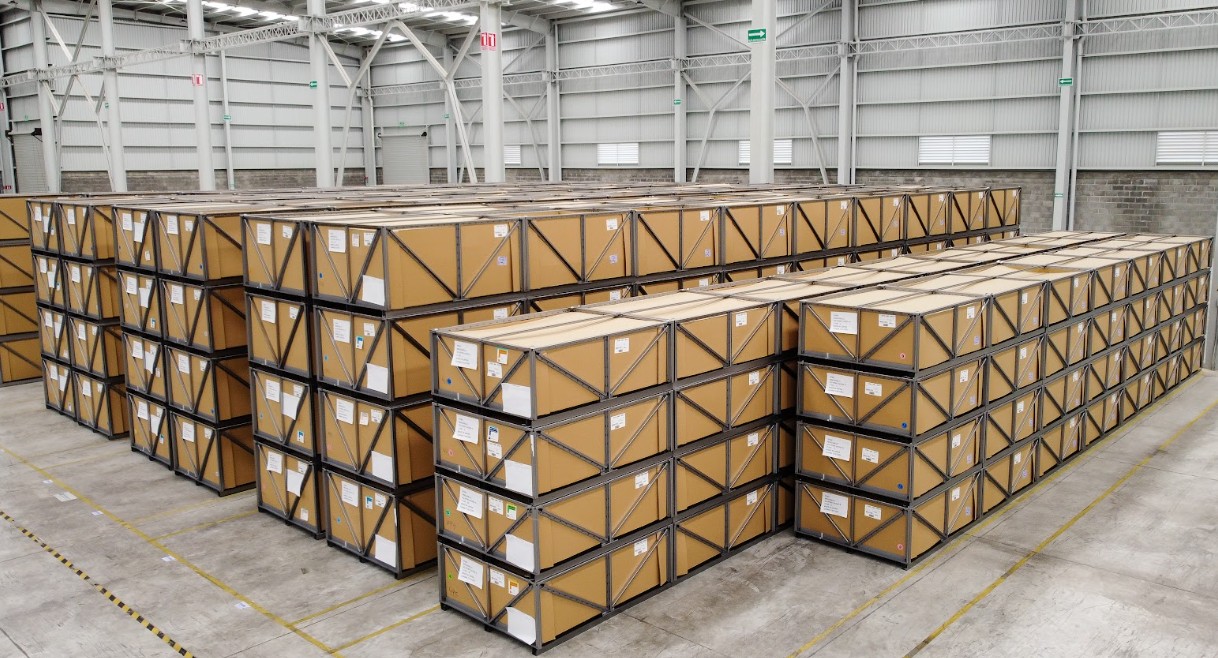 Bodega y racks de almacenamiento